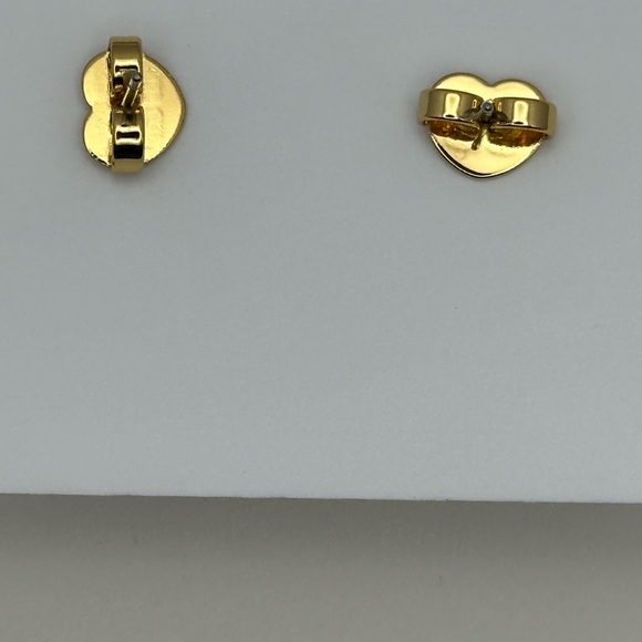 Kate Spade Gold and Green Martini Earrings - Picture 3 of 3